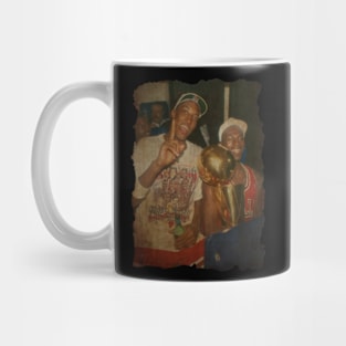 Pippen and Jordan Vintage Mug